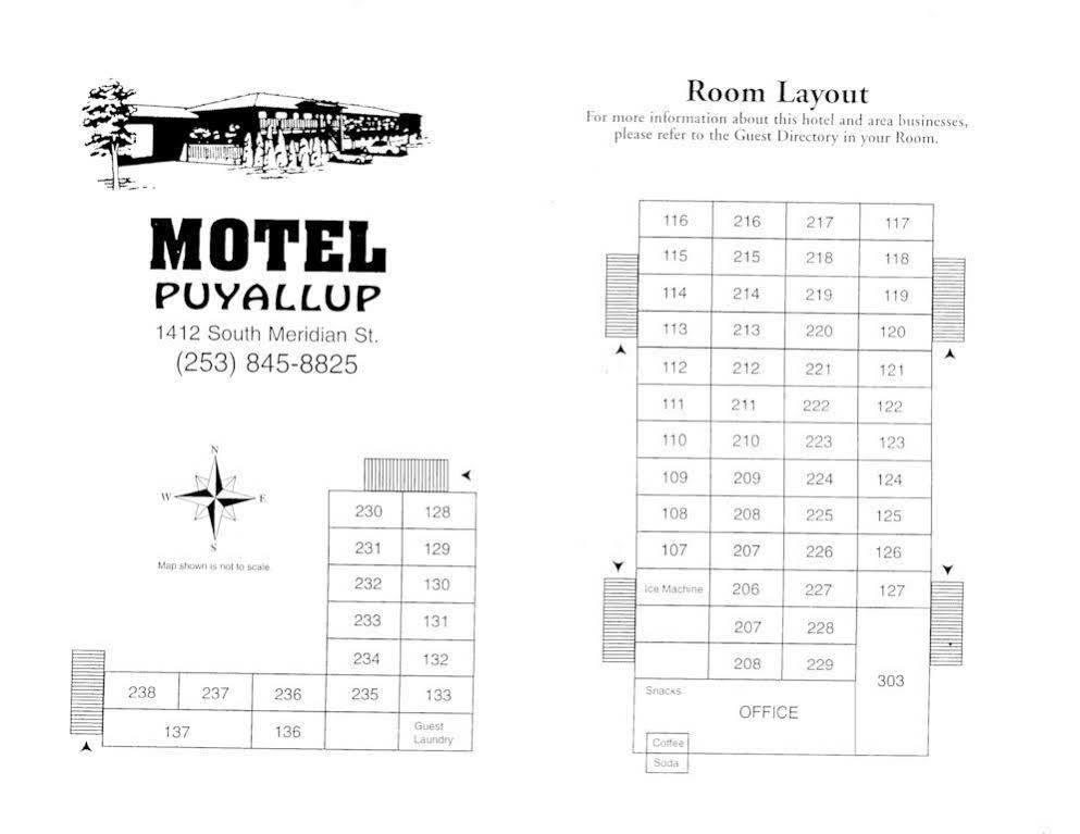 Motel Puyallup Exteriér fotografie